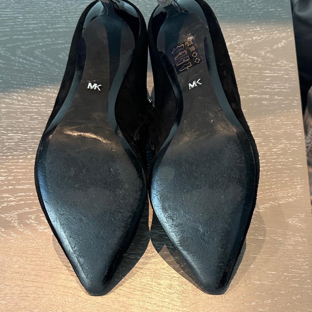 Michael Kors Black Heeled Boots - Picture 8 of 9